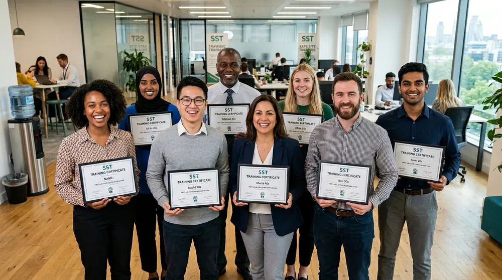 Remise des diplômes et certificats de SST aux stagiaires à Wittenheim Remise des diplômes et certificats de SST aux stagiaires à Wittenheim